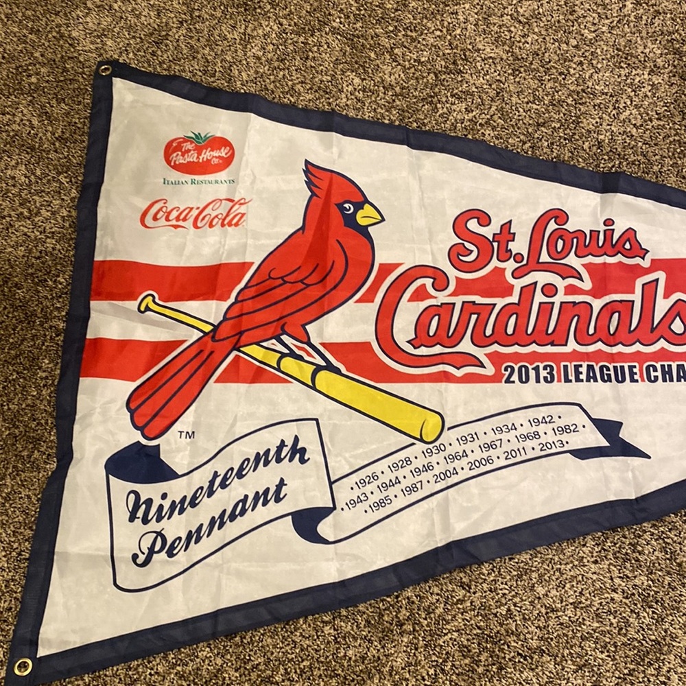 2013 National League Champion St Louis Cardinals large pennant